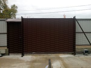 Откатные ворота изготовление и установка