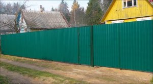 Забор из профнастила Сертолово