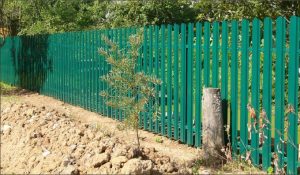 Установка забора из евроштакетника Сестрорецк