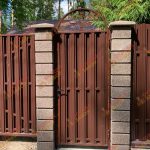 РАСПАШНЫЕ ВОРОТА/КАЛИТКА КАРКАС 60Х30 ДВЕ ЧЕТВЕРТИ