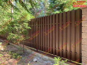 ЗАБОР НА ЛЕНТОЧНОМ ФУНДАМЕНТЕ СПБ