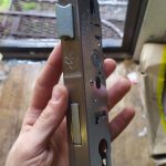 Замок стаблина для калитки уличный3