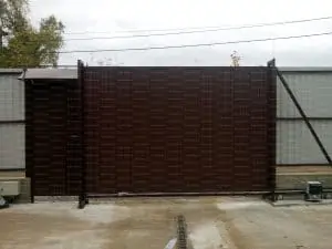 Откатные ворота изготовление и установка