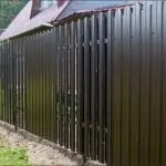 Забор из евроштакетника Матокса фото  OsnovaZaborru