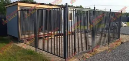 Металлический вольер  фото  OsnovaZaborru