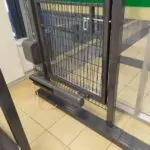 калитка для забора из сетки гиттер