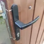 Замок стаблина для калитки уличный5