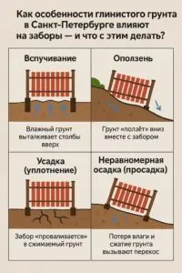 Как особенности глинистого грунта в Санкт-Петербурге