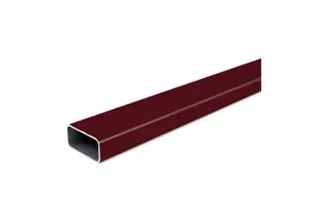 Столб для калитки (ППК-60х30/2мм-цвет 3005 красное вино-h=2м)