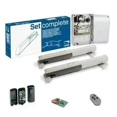 ATI3000A RC combo KIT CAME  Комплект автоматики для двухстворчатых распашных ворот на основе привода А3000А (блок управления ZF1N, радиоуправление с динамическим кодом, фотоэлементы) до 3м/800кг, интенс. 50%